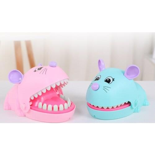 New Funny Big Mouse Mouth Bite Finger Game Toy for Kids Children