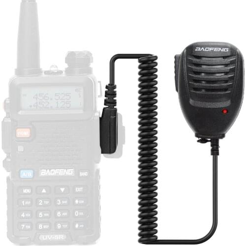 New Original Portable Two Way Radio Pofung UV-5R BF-888S BaoFeng Handheld Micro Speaker Microphone for Walkie Talkie BFUV5R