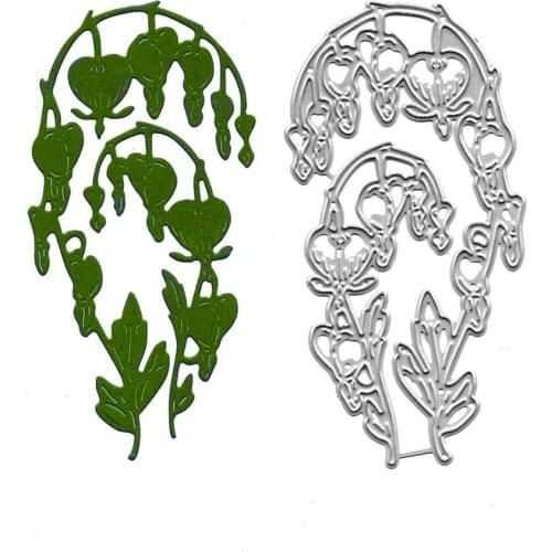 Hanging Rattan Metal Cutting Dies Scrapbooking Embossing Folders for Card Making Craft Stencil Slimline Dies