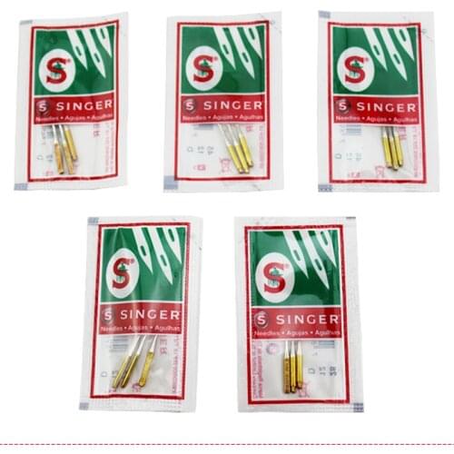 Pulaqi Steel Sewing Machine Needle Singer Home Multi-function Vintage Sewing Machine Tool Brazil Imported Machine Needles DIY