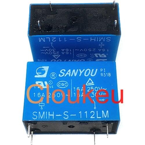 Relay SMIH-S-105LM 112LM 124LM 5V 12V 24V 16A 4pin