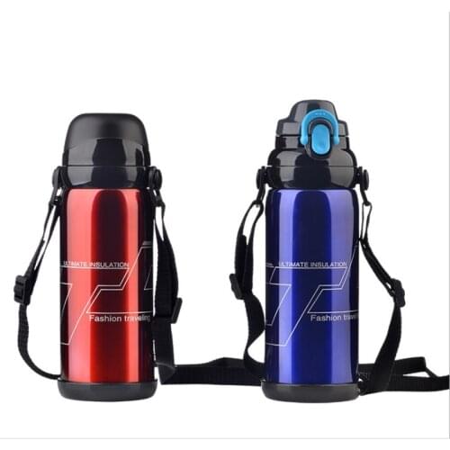 Hight quality 800 ml Stainless Steel Vacuum Flask Thermo Flask Insulated & Cold Water Thermos water bottle Travel water flask