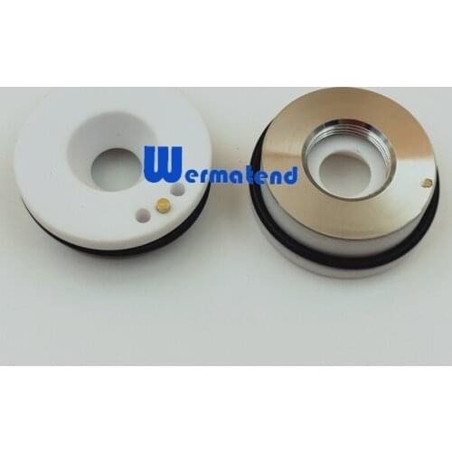 Wermatend 100pcs/lot Raytools Laser Ceramic 32mm Empower Raytools Fiber Laser BT230/BT240/BT210 Free shipping