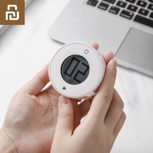 Youpin Jiezhi Magnetic Electronic Timer LCD Screen Kitchen Cooking Count Up Countdown Alarm Clock Switch Control Time Management