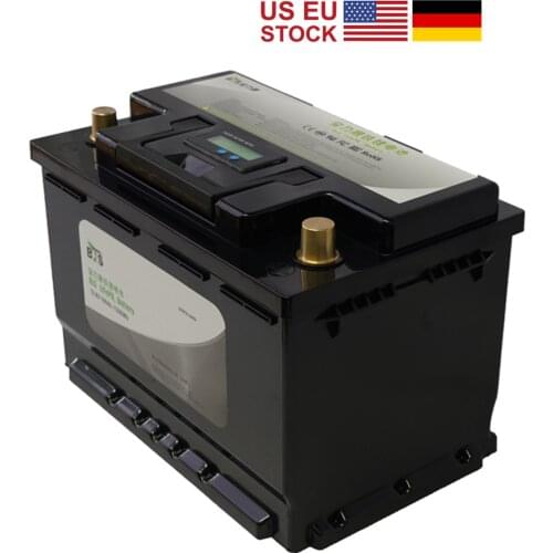 12v 100Ah Deep Long Life 4000 Cycles Lifepo4 Lithium Iron Phosphate Battery Pack With 120A BMS for Golf Cart EV RV Solar Boat