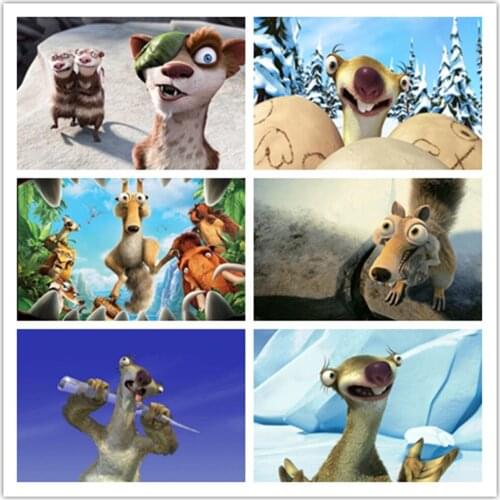 Disney Classic Anime Ice Age Diamond Painting Cross Stitch Embroidery Rhinestone Mosaic Home Decoration Gift