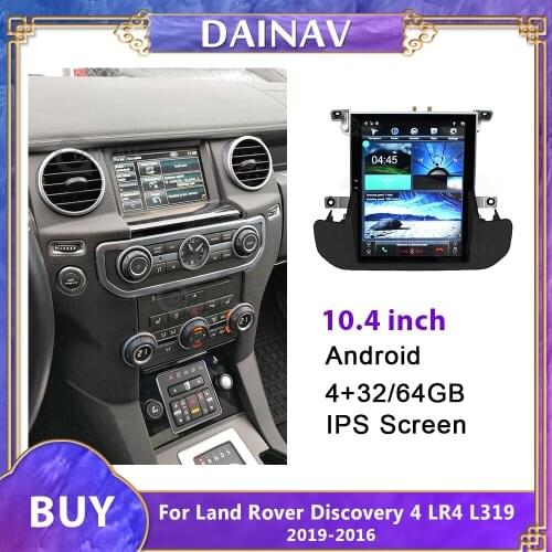 Telsa Style 2 din Android Car Radio Multimedia Player For LAND ROVER DISCOVERY 2014 Car Stereo Autoradio Audio GPS Navigation