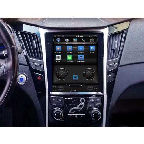 10.4 inch Tesla Car Multimedia Player For Hyundai Sonata With 2G+32G GPS Audio Bluetooth Video Stereo