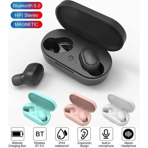 Wireless Headphone Bluetooth 5.0 Wireless Stetro Earphone Waterproof Sport Earbuds Headsets for iPhone Huawei Xiaomi Smart Phone