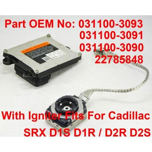 1x 35W D2R D2S D1R D1S OEM HID Xenon Headlight Ballast Igniter Control Unit 031100-3093 031100-3091 031100-3090 For Cadillac SRX