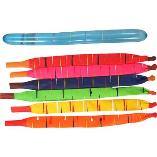 10PCS Rocket Long Balloons Inflatable Flying Air Balls Toys Children Birthday Party Decoration Latex Balloons Classic Toys