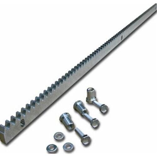 Per 1 Meter Galvanized Steel Gear Rack Rail Track For Sliding Gate Motor Opener