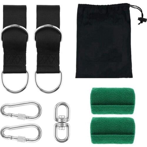 Outdoor Swing Hammock Strap Encrypted Polyester Hammock Strap Swing Strap 150cm Set Outdoor Furniture #098738