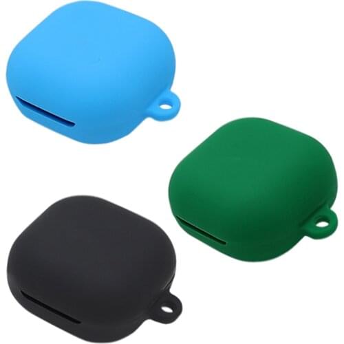 Silicone Case For Samsung Galaxy Buds 2 BT Earphone Protective Cover For Galaxy Buds2 Charging Box Shell Skin With Hook