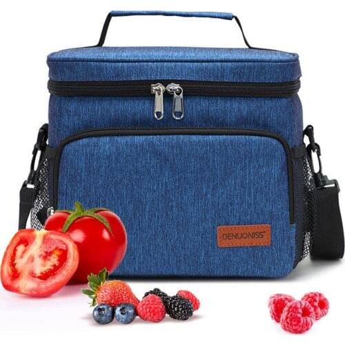 Portable Multifunction Lunch Picnic box Large Capacity Travel Thicken fresh-keeping Food Storage Camping Bag Carry-on lunch bag
