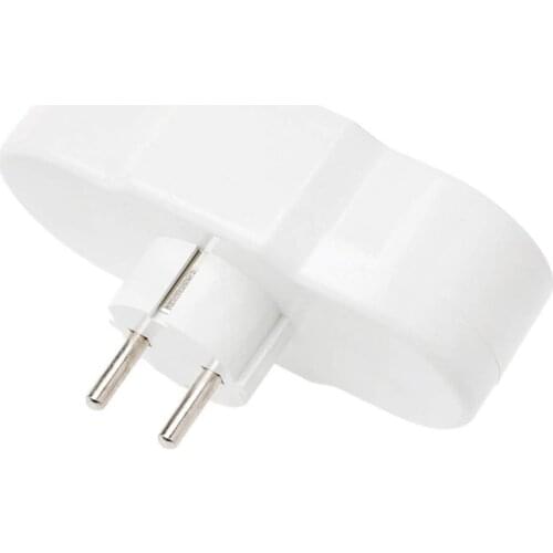 Triple Plug Protective Contact Multiple Plug Power Distribution Adapter EU To Russian Conversion Socket