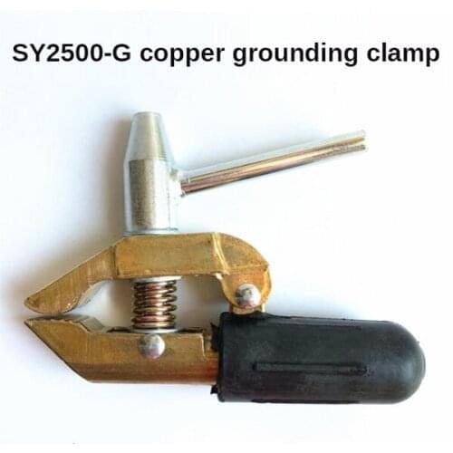 Ground Clamp Earth Clamp 600A Full Copper Body Heavy Duty Screw Type for MIG MMA TIG Plasma Submerge Welding Machine