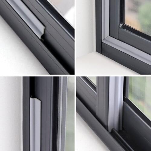 3pcs/set 6m Sliding Door Window Sealing Strip Self-adhesive Soundproof Windproof Anti-collision Foam Sealing Strips