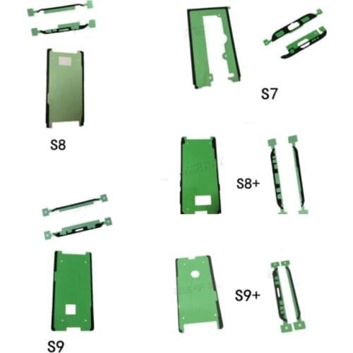 50pcs frame sticker for samsung S7 edge/S8/S8 plus/S9/S9 plus LCD screen Front frame adhesive tape 3M glue parts