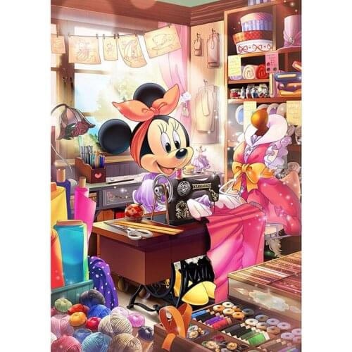 Disney Full Square 5D DIY Disney Diamond Painting Pooh Tigger Friends Diamond Embroidery Cross Stitch Mosaic Christmas Gift