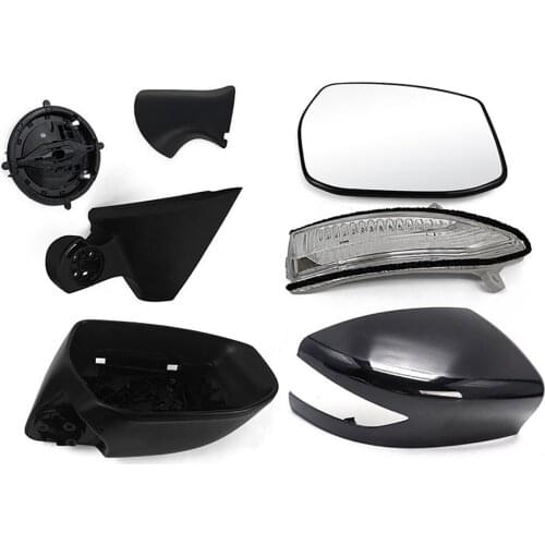 Lofty Richy For Nissan Sylphy Teana Altima Sentra 2012-2019 Side RearView Mirror Light Glass Cover Frame Base Support Shell Part