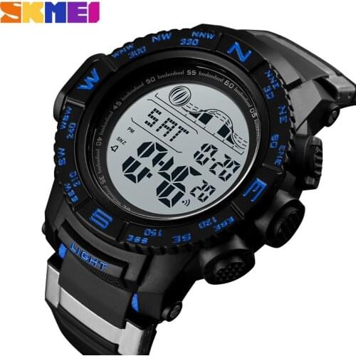 SKMEI Digital Men Watch Fashion Electronic Outdoor Sports Watches Waterproof Mens Watches Top Brand Luxury Wrist Watch Men