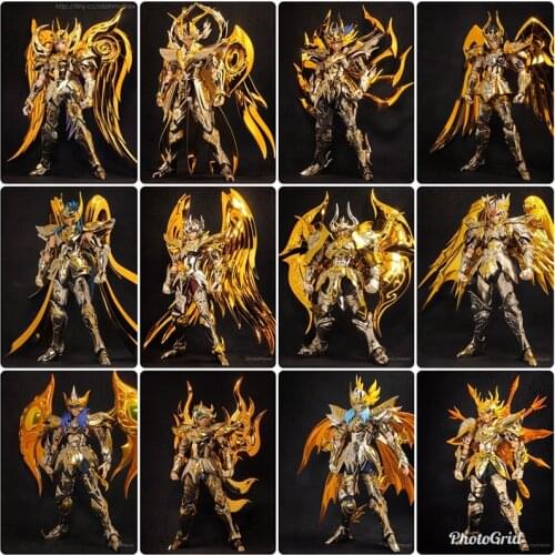 Soul Of Gold Ex 2.0 Saint Saint Myth Cloth Scorpio/Cancer/Leo/Sagittarius/Dohko/Taurus/ Metal Armor Action Figure Colletion Toy