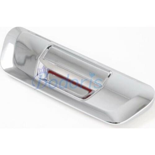 Chrome ABS Rear Trunk Door Handle Bowl Paenl Sticker Outlet Strips Car-styling For Nissan NAVARA D23 Frontier NP300 2016-2020