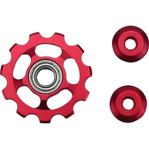 Aluminium Alloy Jockey Wheel 11T Bicycle Tension Wheel Rear Derailleur Pulley Guide Pulley Cycling Bike Accessories