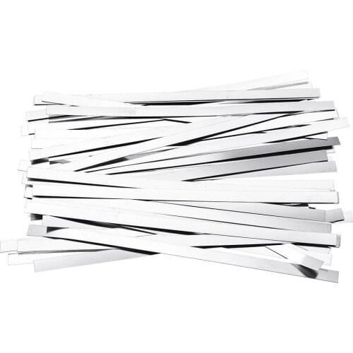 50Pcs Nickel Plated Steel Strip Nickel Plate Strap Strip Sheets for 18650 Battery Spot Welding Machine Welder Spot Welder