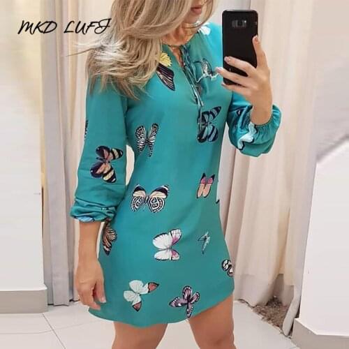 MKD LUFI Short Dresses For Women