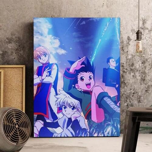 Modular Japanese Anime Pictures HD Prints Full Time Hunter Canvas Painting Home Decor Wall Art Poster No Frame For Living Room