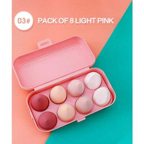 Professional Cosmetic Puff Soft Foundation Puff Cut Shape Water Drop Cosmestic Sponge Egg Tool Wet and Dry Use Beauty Tool