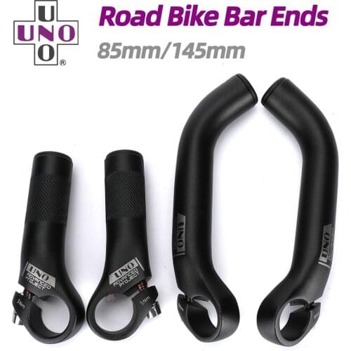 UNO Bicycle Handlebar Bar Ends MTB Road Bike Barend Vice Bar Small Auxiliary Riding Horn 1 Pair Rest Handlebar Cycling Parts