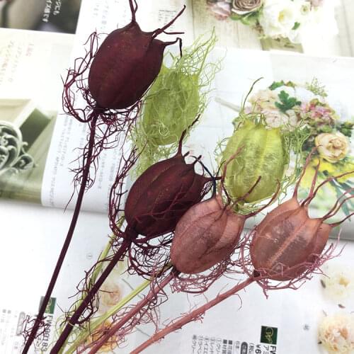 Yongsheng Flower DIY Material Package Black Grass Hollow Fruit Yongsheng Flower Gift Box Fruit Accessories Vase Bouquet Material