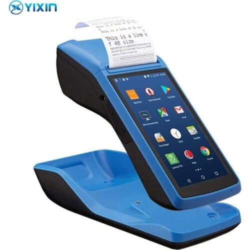 2021 Hot Sale New Android 8.1 POS Handheld Printer Mobile Sticker Receipt Printer, Suitable for Restaurant Orders, Quick Office