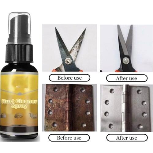 2 x 30ml Rust Converter Auto Wash Anti Corrosive Spray Paint For Cars Leathering Nozzle Windows Wheel Rust Remover