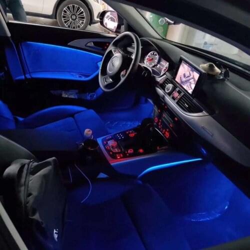Car Ambient Light Auto Led Ambient Light System Interior Atmosphere Auto Led Lighting System for Audi A6