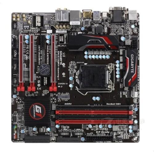Used Z170 1151 Motherboard for Gigabyte GA-Z170MX-Gaming 5 LGA1151 DDR4 DDR4