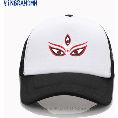 Hindu Goddess KALI EYE Baseball cap India Lord Shiva Newest fashion hats Hinduism Kali Gods of Hinduism Adjustable Snapback hats