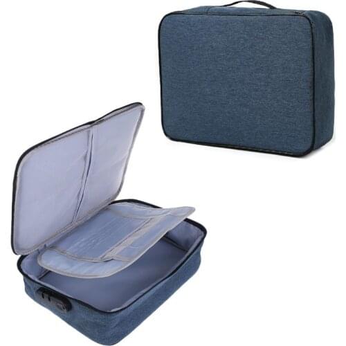 Big Capacity Document Organizer Insert Handbag Travel Bag Pouch ID Credit Card Wallet Cash Holder Organizer Case Box Accessories