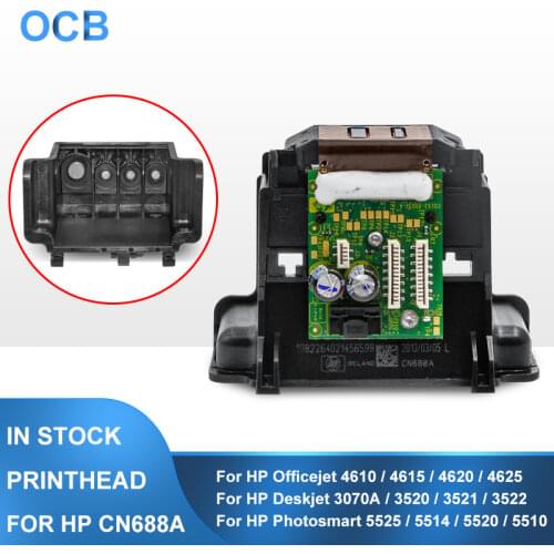 New CN688300 CN688A CN688 Printhead Print Head For HP Deskjet 3070 3070A 3525 5510 5520 4610 4620 4615 4625 5525 Printer Head