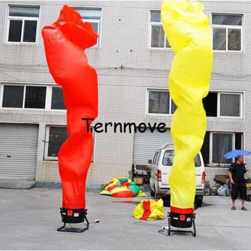 Flams Wind Dancer Tube Man Cartoon Inflatable Dancer Air Puppet Out Door Air Dancer Sky Dancing Man For Advertising
