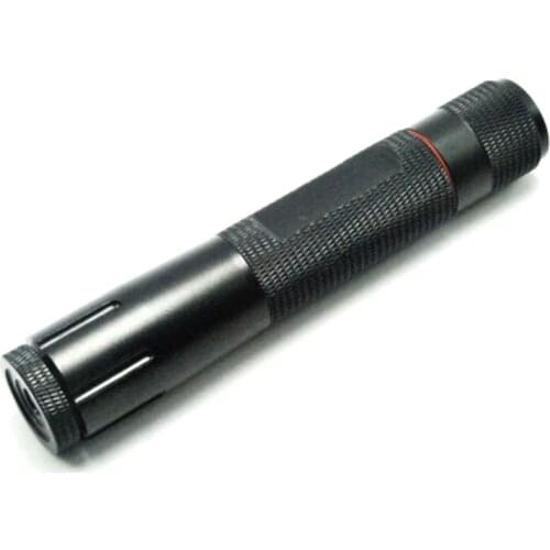 Focusable Waterproof LED Torch Laser Pointer Housing/Case for Blue/Red/IR Diodes