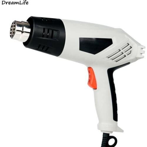 Hot Nozzle Electric Heating Fan 220V 2000W Dual Power Control Hair Dryer Constant Temperature Industrial Building Tool