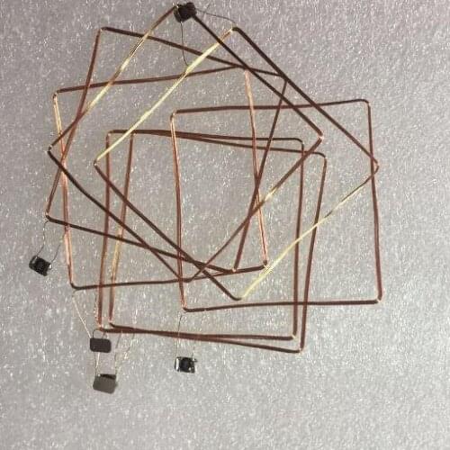 IC coil UID COB antenna replication chip analog card number repeated erasing 50*50*0.4mm ISO14443A 13.56MHz