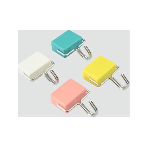 5pcs a set 3 colors max 2kg loading house key and decorative hanging tools permanent magnetic hanging hook fridge magnet