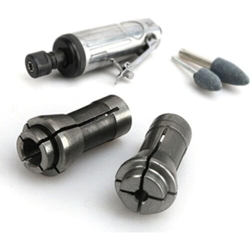 3mm/6mm Pneumatic Engraving Machine Chuck Pneumatic Chuckn Collet Clamp Head Durable Alloy For All Kinds Of Grinding Machine