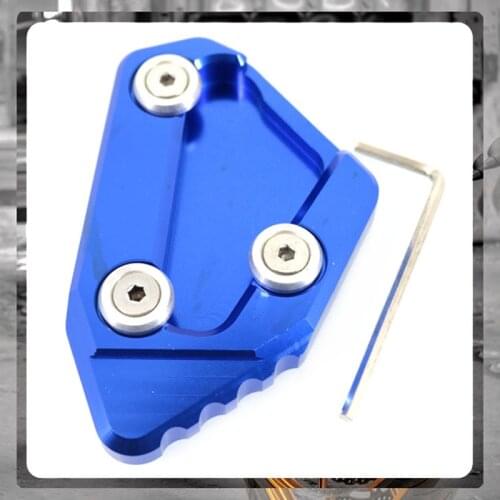 For SUZUKI GSXR 1000 GSXR1000 GSX R1000 2009-2016 2015 2014 Motorcycle Kickstand Foot Side Stand Extension Pad Support Plate