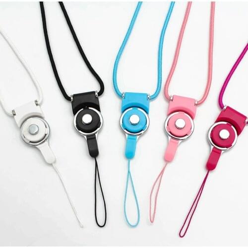 1PCS Mobile Phone Strap for IPhone Neck Lanyard Neckband Squishy Lanyard for Phones Keys Lanyard Neck Hanging Strap Hand Rope